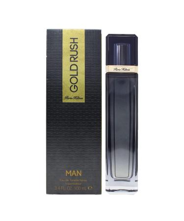 Gold Rush by P r s H lto for Men Eau De Toilette Spray 3.4 oz - Buy Online on GoSupps.com