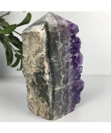 Tower Natural Amethyst Quartz Purple Crystal Stones Specimen Home Decoration Crafts Gift FUZEGRDLI - Buy Online on GoSupps.com