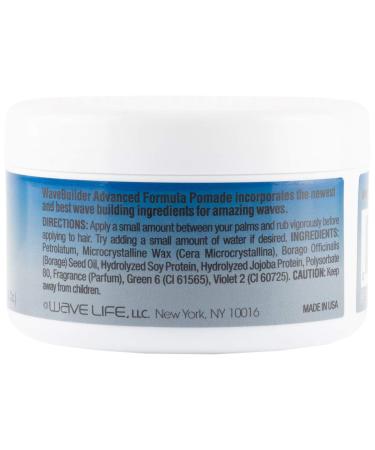 WaveBuilder High Def Pomade | Advanced Formula with High Linoleic Oils & Protein Isolates 3.5 Oz - Buy Online on GoSupps.com