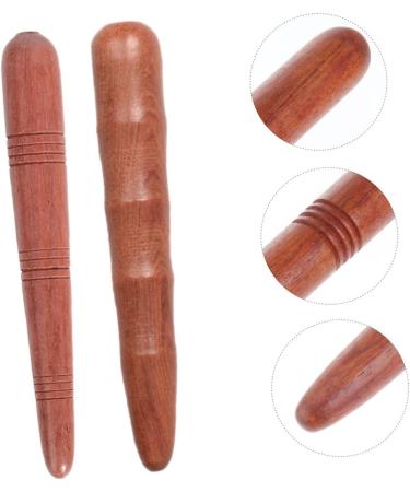 Lurrose 10-Pack Acupuncture Rods for Foot Massage | Wooden Manual Acupressure Pens | Effective Foot Scratching & Energy Relief - Buy Online on GoSupps.com