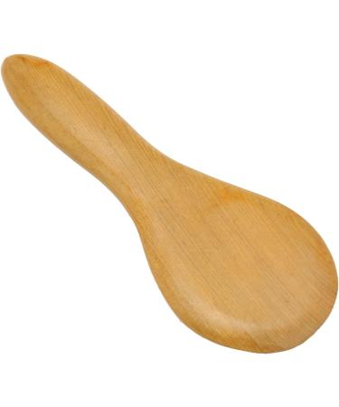 Verdant Touch Facial Gua Sha Tool - 100% Natural Wood Massage Board for Eye Fitness - Portable 6x2 Inches - Buy Online on GoSupps.com
