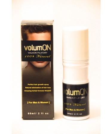 Volumon Extra strength hair regrowth solution for men and women - 100% natural herbal formula - Promotes hair growth - 1 2 3 4 5 or 6 month supply (4 month supply 4 x 60 ml)