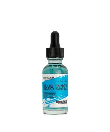 Blue Tansy Beard & Face Oil 1 oz. | Moisturizing & Clarifying daily Aid to help Improve Skin Tone & Vibrancy