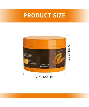 Benaewa Intensive Tanning Gel Natural Tanning Accelerator Cream for Beach Sunbed Outdoor Sun (150g) - Buy Online on GoSupps.com