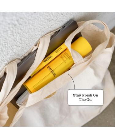 Twice Alcohol-Free Mouthwash - Strong Mint Immunity Rinse - Teeth Whitening & Gum Health - Fresh Breath - 3.4 Fl Oz (Pack of 1) - Buy Online on GoSupps.com