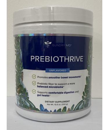 PREBIOTHRIVE Prebiotic Supplement for Digestive Support and Gut Health with Portable Travel Scoop