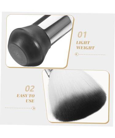 Mikinona Barber Brush Hair Dye Brush Neck Duster Brush Barber Hair Brush Hair Cutting Accessories Neck Brush Barber Neck Duster Haircut Brush Barber Duster Barbers Brush Pp Clean Hairbrush 14.50X8.50X8.50CM Grey - Buy Online on GoSupps.com