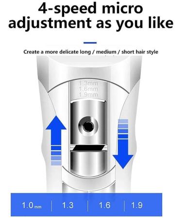 Professional Hair Clipper & Beard Trimmer - Rechargeable for Men & Home Use | International Shipping Available - Buy Online on GoSupps.com