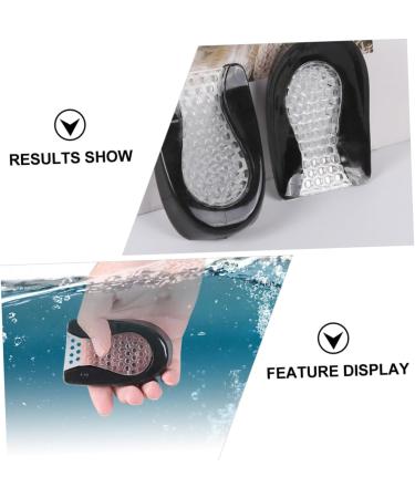 Didiseaon 2 Pairs Cellular Heel Pads - Forefoot Inserts for Women | Silicone Gel Heel Cups for Plantar Support & Comfort - Buy Online on GoSupps.com