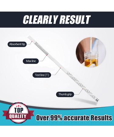 THC Test Kit - Highly Sensitive Marijuana Home Urine Test Strips - Medically Approved for Accurate Detection - Buy Online on GoSupps.com