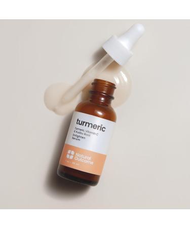 Turmeric Face Serum - Dull Spot Corrector | Anti-Aging Facial Serum Reduces Sunspots & Hyperpigmentation | Vitamin C & Kudzu Root | 1 oz - Buy Online on GoSupps.com