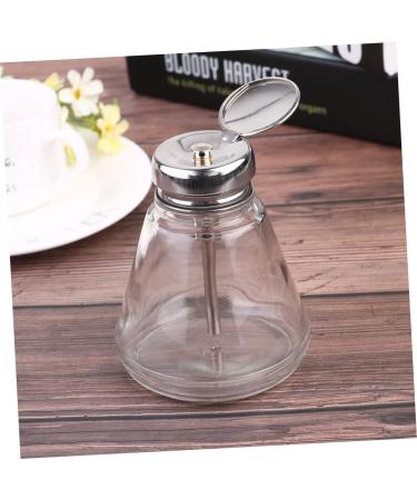 KICHOUSE 1 Pc Nail Polish Remover Pump Bottles Shampoo Pump Bottles Nail Polish Remover Pump Lower Milk Cleaner Alcohol Bottle Travel - Buy Online on GoSupps.com