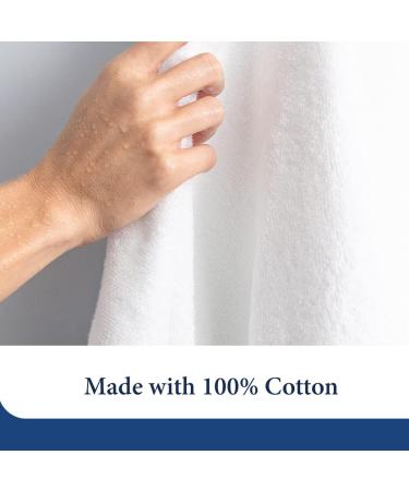 2-Pack Essential Cotton Washcloth Towel Set - Ultra Soft & Absorbent - Luxury Plush Towel for Bathroom & Kitchen - Ivory & Beige - Buy Online on GoSupps.com