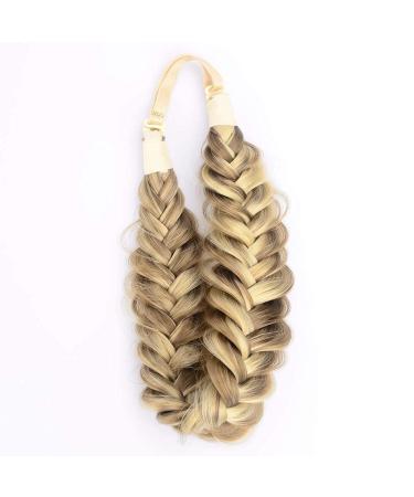 Bobiya Untidy Wide 2-Strand Braided Headband - Elastic Stretch Art Hair Accessory for Fashionable Hairstyles - Buy Online on GoSupps.com