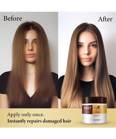 Karseell Collagen Hair Mask 500ml Deeply Repairing Argan Oil Collagen Hair Mask for Dry Damaged Hair - Buy Online on GoSupps.com
