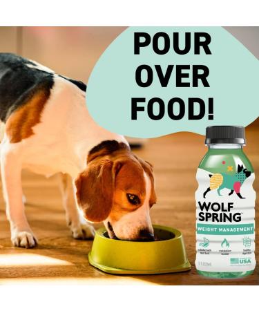 Natural Weight Loss & Joint Support Dog Vitamin Supplement - Wolf Spring 10 oz 12 Pack - Buy Online on GoSupps.com