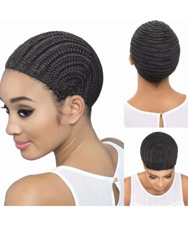 Shop Crochet Braids Cap - Black Cornrow Wig Cap for Women | Synthetic Mesh Wig Production - Buy Online on GoSupps.com