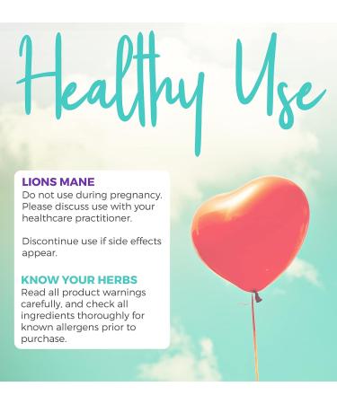 USDA Organic Lions Mane Capsules - 10,000mg Extract, 30% Polysaccharides - Energy, Memory, Focus - 60 Vegan Capsules - Buy Online on GoSupps.com