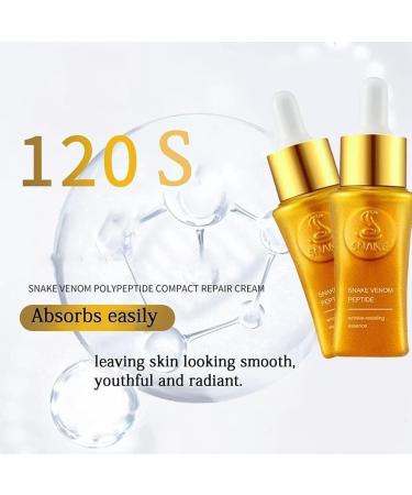 (100% Effective) 3PCS Snake Venom Serum | Snake Venom Peptide Serum | Snake Venom Peptide Wrinkle-resisting Essence | Anti Aging Serum | Anti-wrinkle And Pore Shrinking for All Skin Types - Buy Online on GoSupps.com