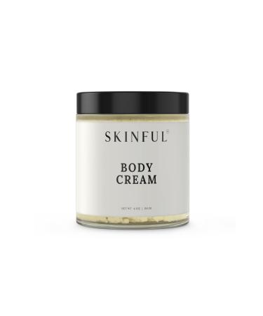Skinful Moisturizer Body Cream for Dry Skin - Ultra Intensity Body Cream with Hyaluronic Acid and Aloe Vera - 4oz