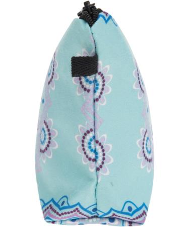 PREMYO Small Cosmetic Bag - Turquoise Makeup Bag for Women & Girls - Stylish Pencil Case & Handbag Accessory - Buy Online on GoSupps.com