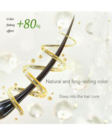 Zhihuashi Herbal Hair Color Cream Zhihuashi Bubble Dye Shampoo Qiweitang Bubble Herbal Hair Color Shampoo for Women and Men(Natural Blac - Buy Online on GoSupps.com