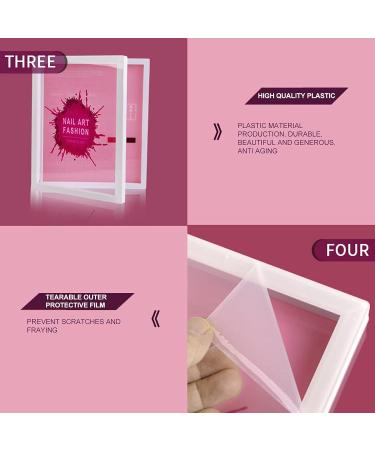 39 Color Nail Color Card & Pattern Display Book | Professional Magnetic Closure Nail Color Ads & Diagram - Buy Online on GoSupps.com
