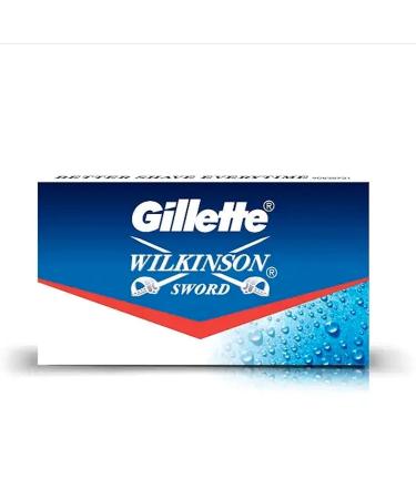 New 100 pc Gillette Wilkinson Sword Razor Blades Double Edge Safety Razor Blade