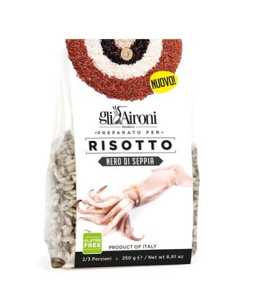 Gli Aironi - Squid Ink Risotto 250Gr