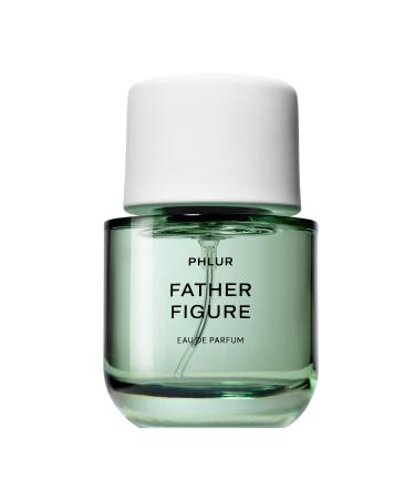 PHLUR Father Figure Eau de Parfum - Full Size Perfume for Women & Men Fragrance - Green Fresh Fig Perfume with Iris Jasmine Patchouli Sandalwood & Vanilla (50mL) 1.7 Fl Oz (Pack of 1)