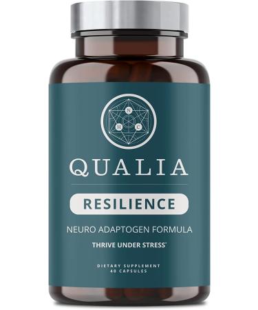NEUROHACKER COLLECTIVE Qualia Resilience Stress Support Supplement - 40 Capsules