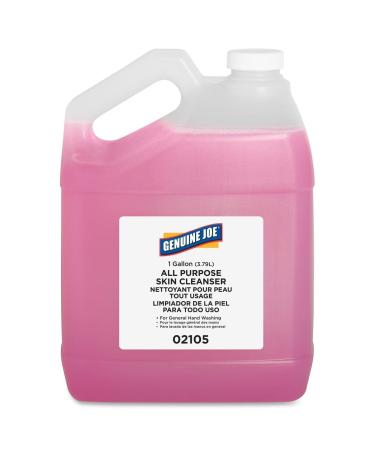 Genuine Joe GJO02105 Liquid Hand Soap with Skin Conditioner WCRxHq Pink 4Pack (1 Gallon)