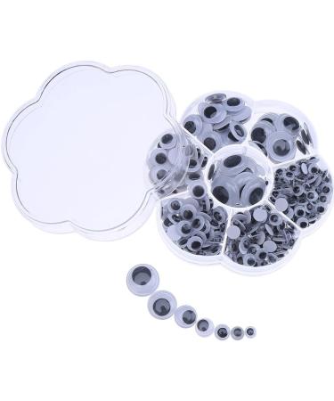DECORA 1 Box Mixed Wiggle Googly Eyes - 6mm to 18mm Sizes - Self Adhesive Toy Eyes - Buy Online on GoSupps.com