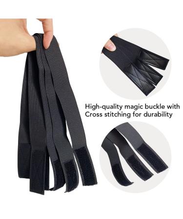 Aimeolyn 3Pcs Adjustable Wig Edge Elastic Band | 3cm Width Lace Melting Band for Lace Front Wigs | Breathable & Durable | Black - Buy Online on GoSupps.com