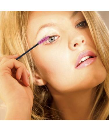 Tbestmax 100 Disposable Eyelash Brush Mascara Wands Spoolies - Red 04 | Eyelash Extension & Eyebrow Tool - Buy Online on GoSupps.com
