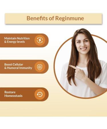 Biogetica Reginmune - Natural Immune Support Care Daily Boost Immune System Booster - 80 Capsules - Buy Online on GoSupps.com