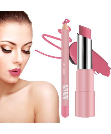 Lip balm with color waterproof and moisturizing lipstick matte water resistant durable for winter care daily repair 07 - Buy Online on GoSupps.com