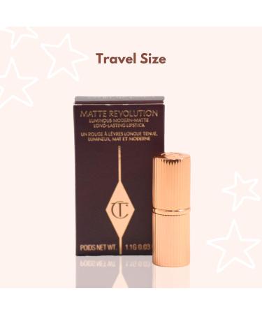 Buy Charlotte Tilbury Pillow Talk 2 Matte Revolution Lipstick Mini - Long-Lasting Travel Size | International Shipping - Buy Online on GoSupps.com
