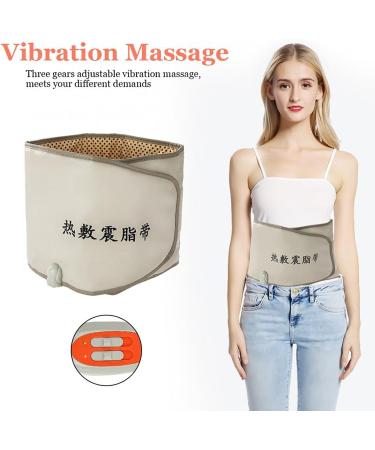 Kehtu Bianstone Bauch Massager - Magnetic Fat Removal Hot Compress Belt with 3 Heating Levels for Pain Relief & Weight Management - Buy Online on GoSupps.com