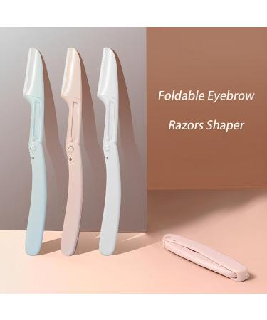 Truein 8 Eyebrow Razors - Foldable Safety Face Razors for Women Multi-Purpose Eyebrow Shaper & Shaver Blades - Buy Online on GoSupps.com