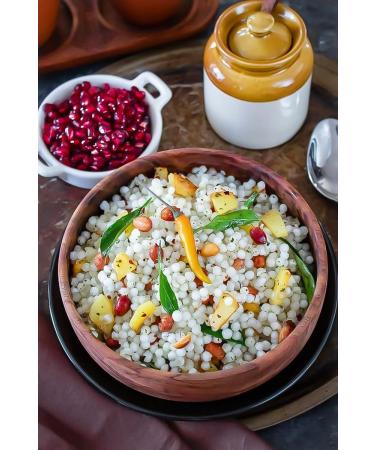 Spicy World Sabudana (Tapioca / Sago) Pearls 64oz (4 LB) - All Natural, Vegan, No Colors - Indian Origin - Buy Online on GoSupps.com