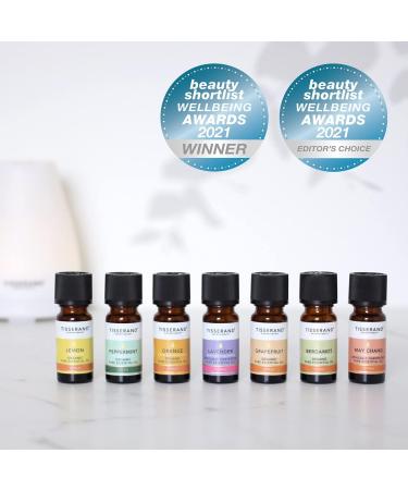 Tisserand Aromatherapy Daily Essentials Kit - Lavender Tea Tree Eucalyptus - 100% Natural Pure Essential Oils - 3x10ml - Buy Online on GoSupps.com