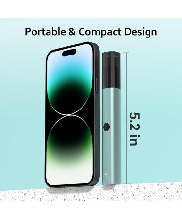 TIFOR Unisex Nose Hair Trimmer - Waterproof Compact & Rechargeable | 8000 RPM Motor for Nose Ear & Eyebrow Hair Removal - Green - Buy Online on GoSupps.com