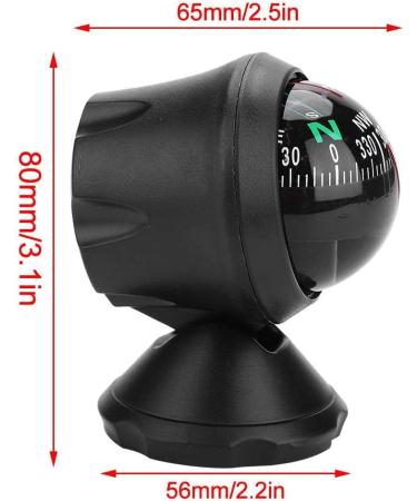 Electronic Adjustable Military Marine Night Vision Windshield Compass for Car, Boat & Dashboard - Buy Online on GoSupps.com