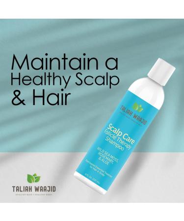 Taliah Waajid Scalp Care Follicle Therapy Shampoo | Natural Treatment for Thinning Hair & Hair Loss | Wild Sea Moss Rosemary & Aloe | 8oz - Buy Online on GoSupps.com