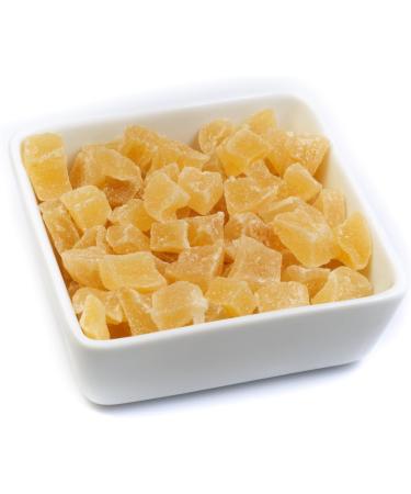 Diced Sweetened Pineapple 500g by Villa Nostrum - Diced Pineapple Chunks with Added Sugar Suitable for Vegetarians Super- Snackable - Buy Online on GoSupps.com