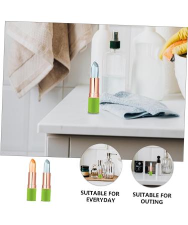 Beavorty Aloe Lipstick 2 Pieces Temperature Changing Lip Gloss Moisturizing Makeup Restores Dry Lips Hydrates And Softens Skin 1 - Buy Online on GoSupps.com