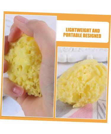 Zerodeko 2pcs Natural Children's Sponge Bath Ball - Exfoliating Shower Sponge & Body Scrubber | Eco-Friendly Bath Tools for Kids - Buy Online on GoSupps.com