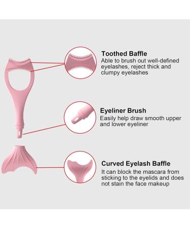 Eyelashes Tools Mascara Shield Applicator - Eyeliner Applicator | Makeup Eyelash Tool | Eyelash Guard And Eyeliner Shield Mascara Stencil For Dating Night Out And Daily Use - Buy Online on GoSupps.com