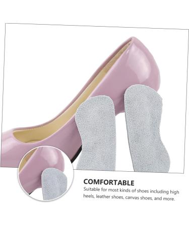 NOLITOY Heel Cups & Inserts for Women | Anti-Drop Cushions for High Heels | 8 Pairs Suede Heel Pads for Pain Relief - Buy Online on GoSupps.com